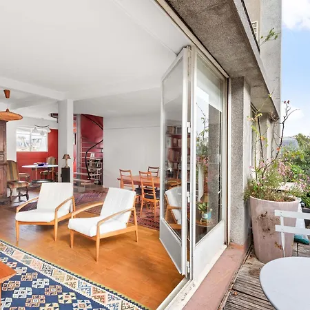 Invalides Vue Tour Eiffel Duplex Appartement *